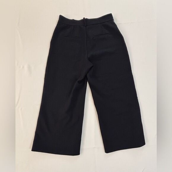 Zara Logo tuxedo pants cropped EUC - Picture 8 of 12